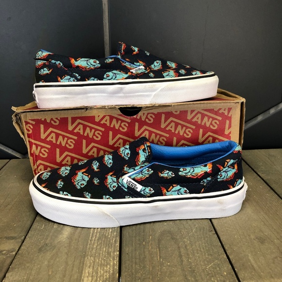 blue vans size 3